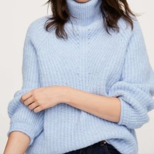 Mango sweater light blue oversized M